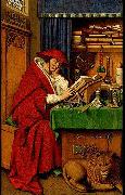 Jan Van Eyck Saint Jerome in His Study France oil painting artist